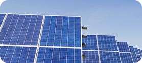 montagem de painéis solares