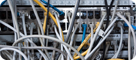 instalação de redes de telecomunicações